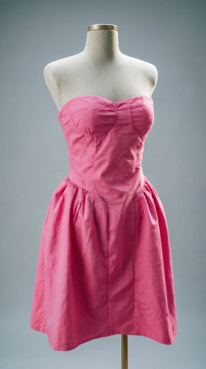 Corset Midi Dress - Image 3