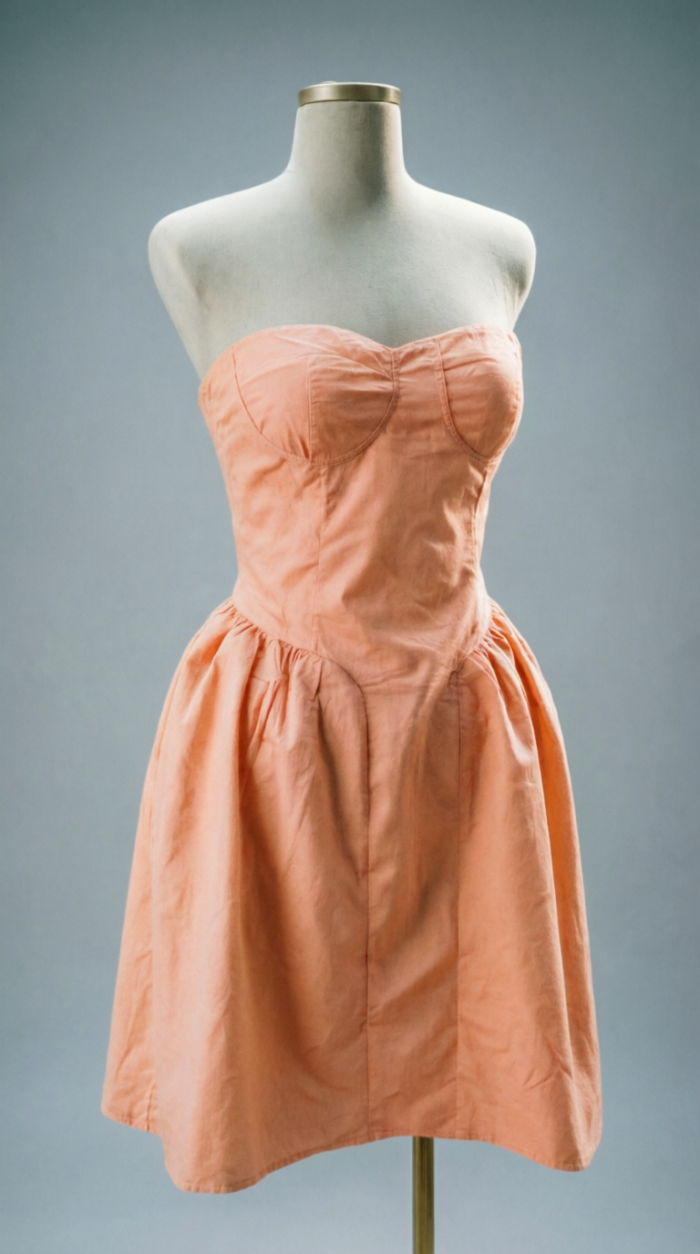 Corset Midi Dress - Image 4